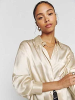 Will Oversized Silk Shirt