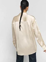 Will Oversized Silk Shirt