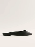 Yoanna Bow Mule Flat