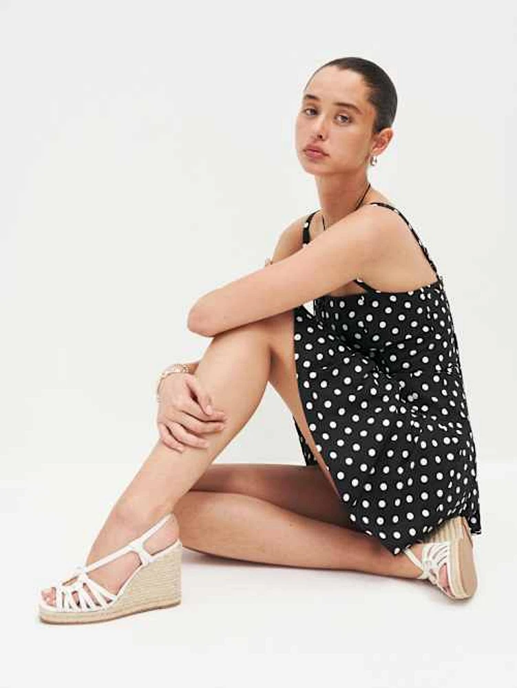 Candice Woven Wedge Espadrille