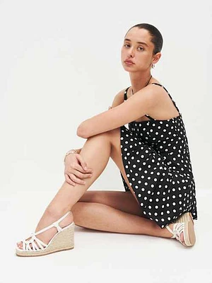 Candice Woven Wedge Espadrille