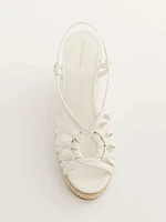 Candice Woven Wedge Espadrille