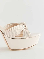 Petra Platform Sandal