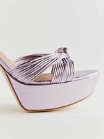 Petra Platform Sandal