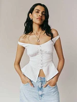 Lilly Linen Top