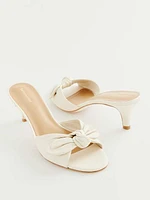 Sloane Bow Mule Sandal