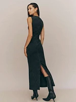 Kendi Denim Midi Dress