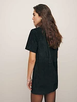 Veda Loeb Suede Dress