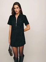 Veda Loeb Suede Dress