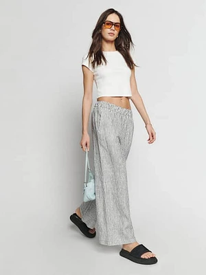 Petites Ava Linen Pant