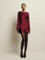 Pike Satin Dress