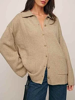 Parisa Regenerative Wool Cardigan