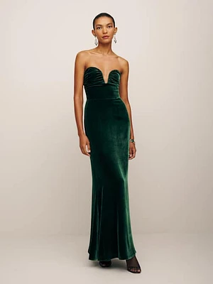 Malini Velvet Dress