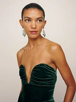 Malini Velvet Dress