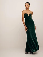 Malini Velvet Dress