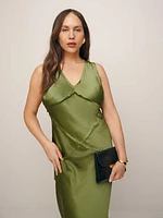 Talor Silk Dress Es