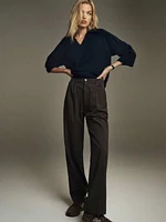 Sawyer Oversized Cashmere Polo