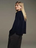 Sawyer Oversized Cashmere Polo