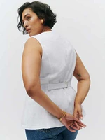 Aspen Linen Top Es