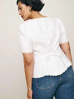 Anabella Linen Top Es