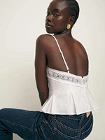 Meryl Linen Top