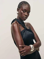 Kavi Satin Dress