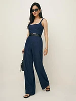 Melody Denim Jumpsuit