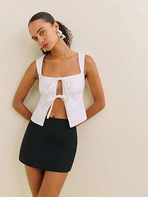 Azalea Linen Top