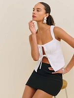 Azalea Linen Top