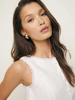 Amela Linen Top