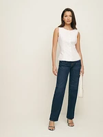 Amela Linen Top