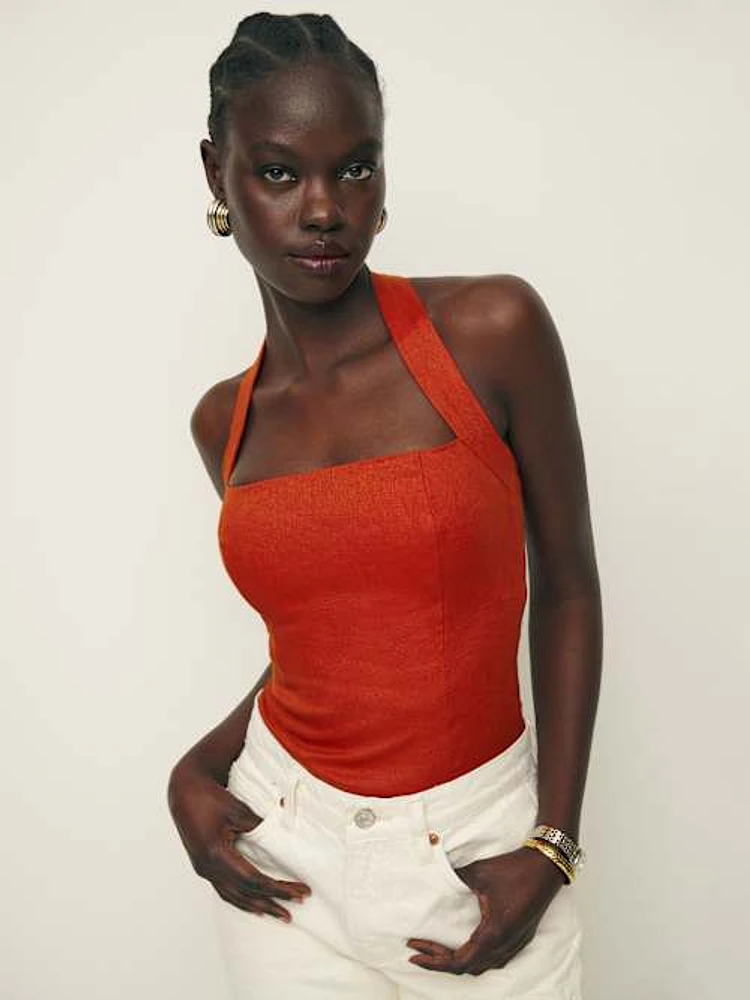 Malika Linen Top