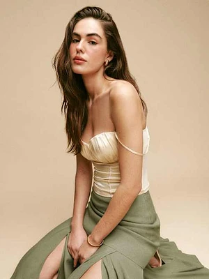 Kessie Silk Top