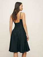 Clarabelle Linen Dress