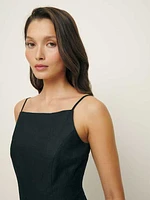 Clarabelle Linen Dress