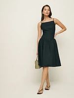 Clarabelle Linen Dress