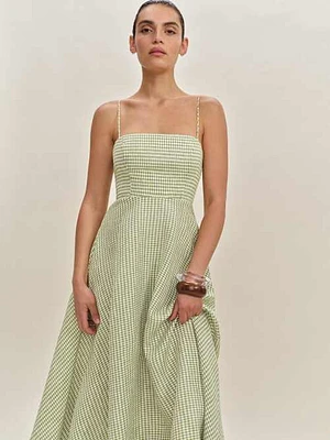 Monette Linen Dress