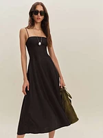 Monette Linen Dress