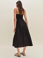 Monette Linen Dress