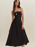 Monette Linen Dress