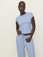 Olive Knit Top