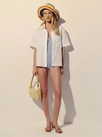 Liam Linen Oversized Shirt