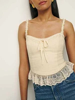 Paola Linen Top