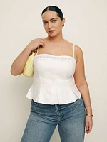 Meryl Linen Top Es