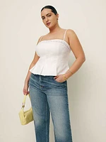 Meryl Linen Top Es
