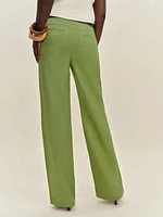 Vida Linen Low Rise Pant