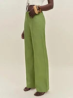 Vida Linen Low Rise Pant