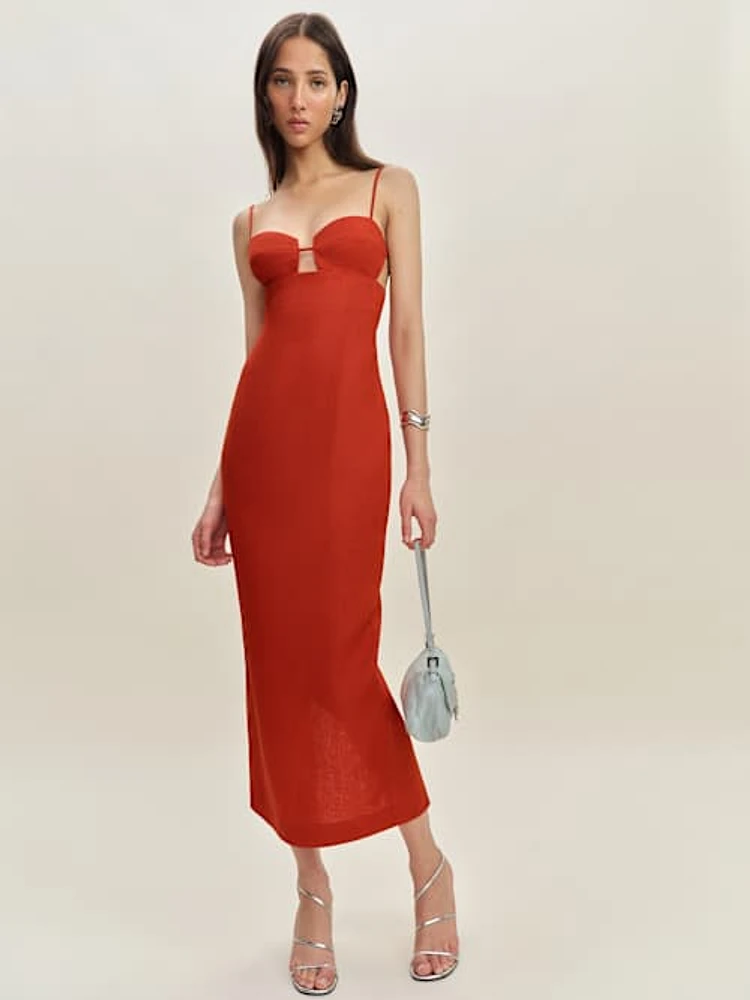 Malibu Linen Dress