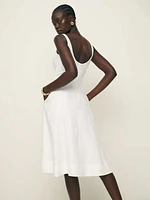 Magnolia Linen Dress