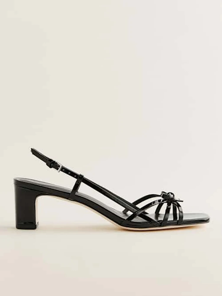 Sally Bow Heeled Sandal